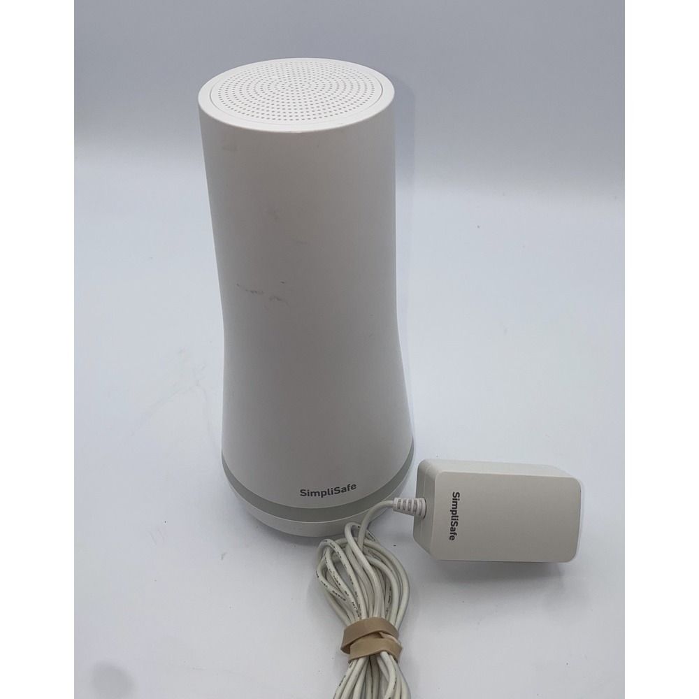 Simplisafe SSBS3 Home Security Base Station Only - With Power Cord - White